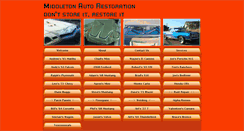 Desktop Screenshot of middletonautorestoration.com